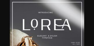 Lorea Font Poster 1