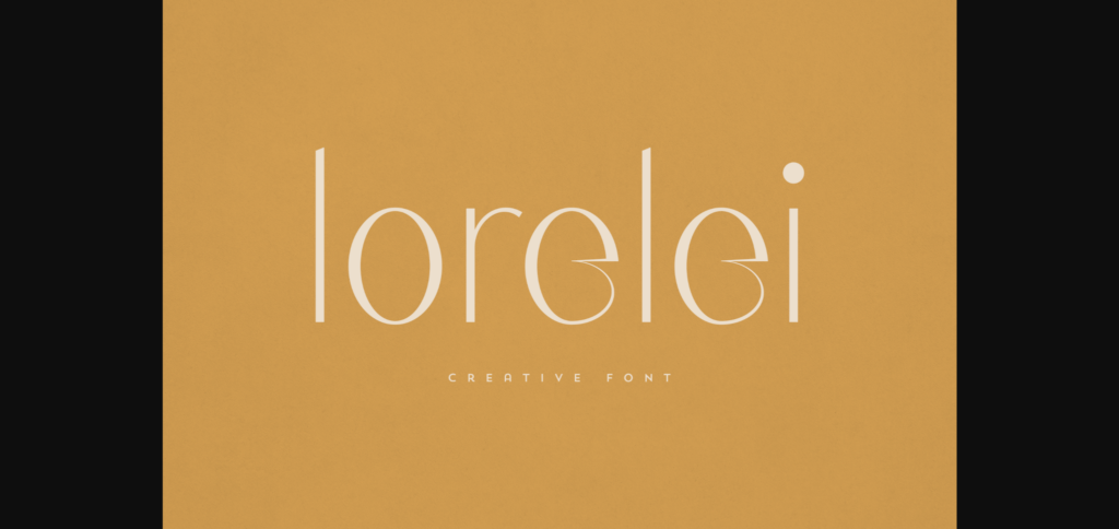 Lorelei Font Poster 3