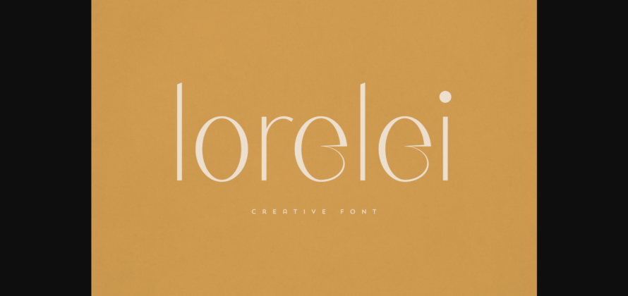 Lorelei Font Poster 3