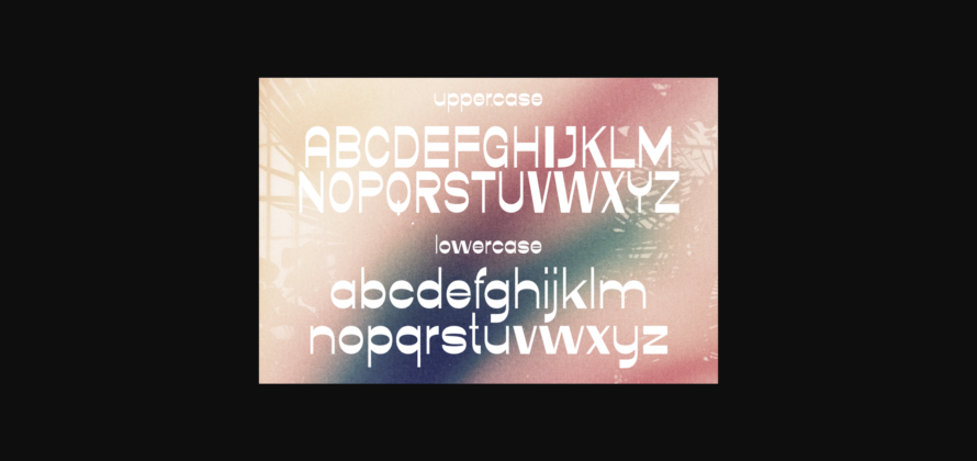 Lorem Monreal Font Poster 4