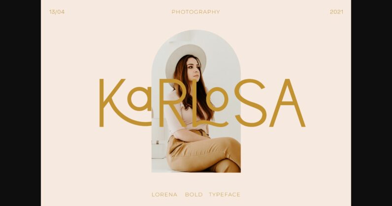 Lorena Font Poster 4