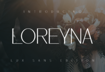 Loreyna Font Poster 1