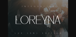 Loreyna Font Poster 1