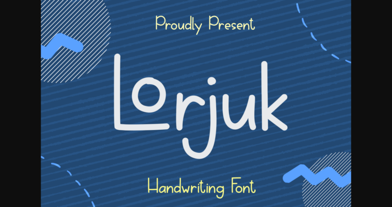 Lorjuk Font Poster 1