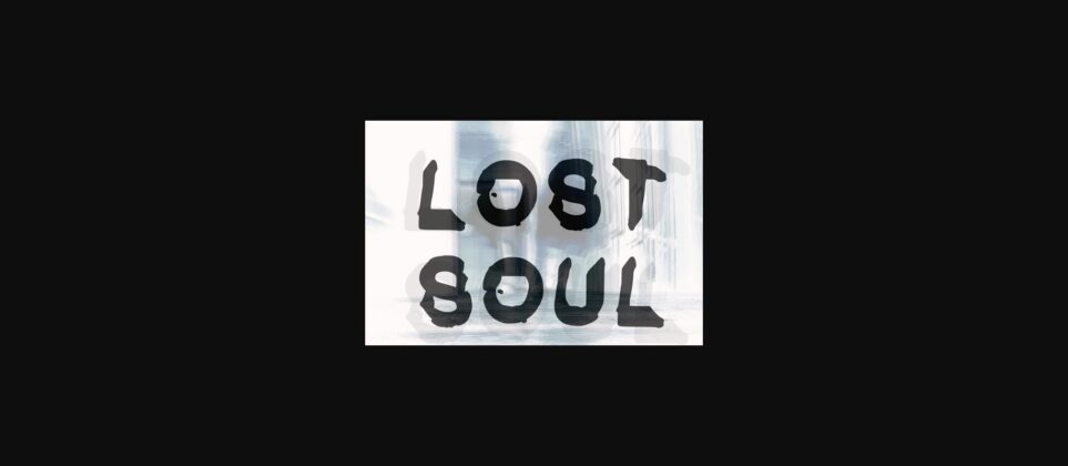 Lost Soul Font Poster 1