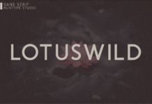Lotuswild Font Poster 1