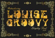 Louise Groovy Font Poster 1