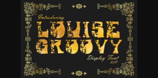 Louise Groovy Font Poster 1