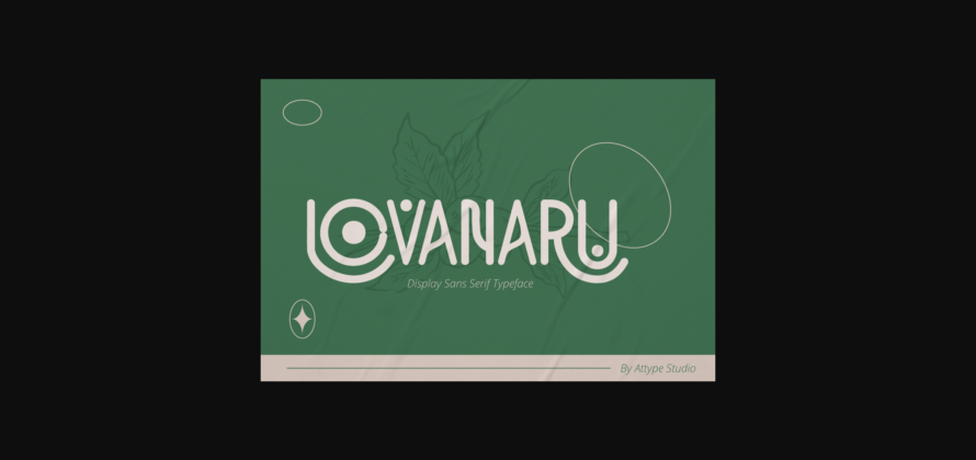 Lovanaru Font Poster 1
