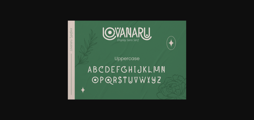 Lovanaru Font Poster 7