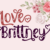 Love Brittney Font