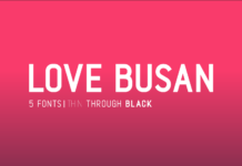 Love Busan Font Poster 1