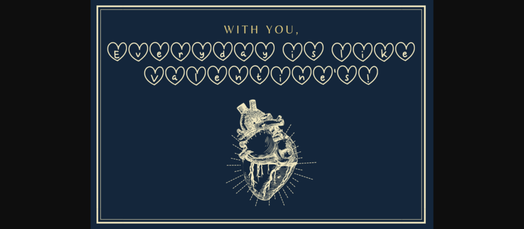 Love Cha Font Poster 6