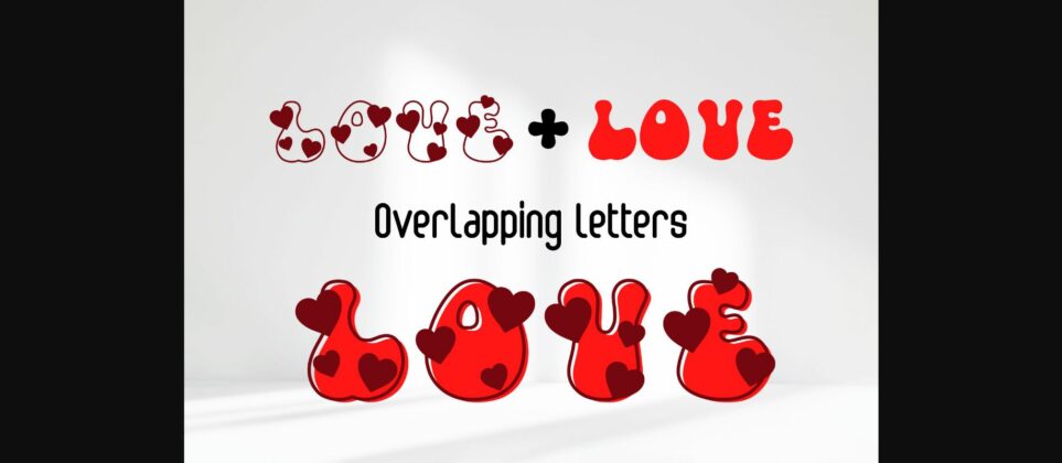 Love Groovy Font Poster 4