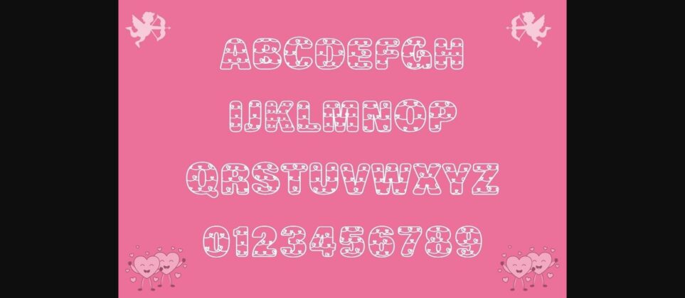 Love More Font Poster 8