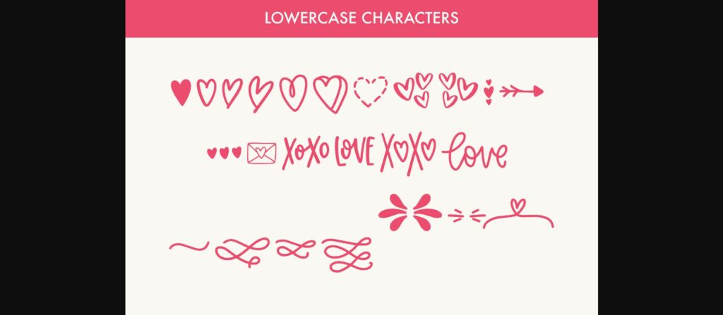 Love Struck Font Poster 9