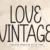 Love Vintage Font
