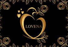 Loveena Monogram Font Poster 1