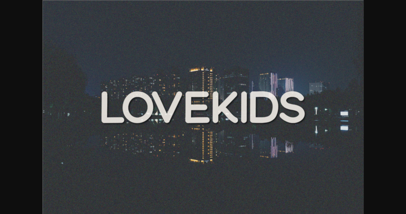 Lovekids Font Poster 3