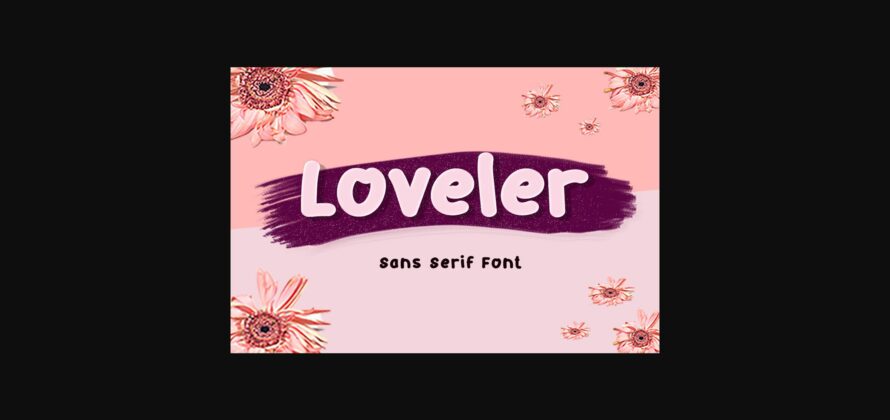Loveler Font Poster 3