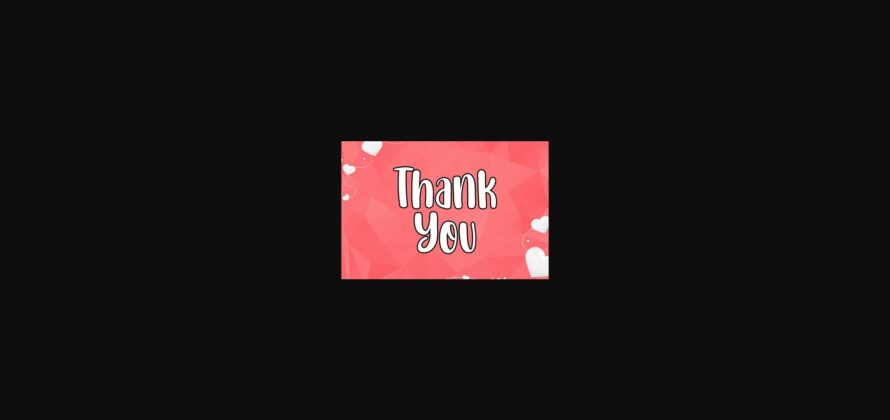 Lovely Bestie Font Poster 7