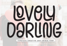 Lovely Darling Font Poster 1