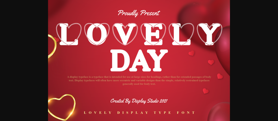 Lovely Day Font Poster 3