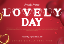 Lovely Day Font Poster 1