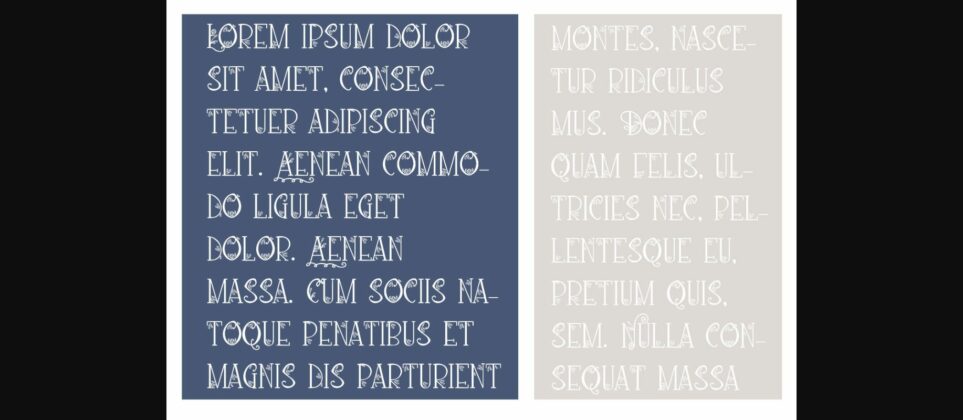 Lovely Loquacious Font Poster 6