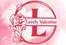 Lovely Valentine Monogram Font Poster 1