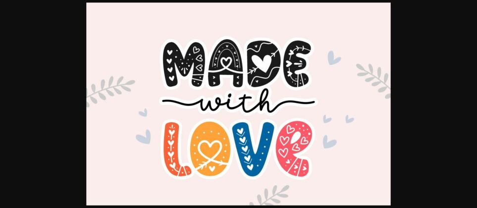 Lover Font Font Poster 5