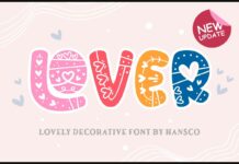 Lover Font Font Poster 1