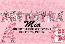 Loverina Font Poster 1