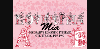 Loverina Font Poster 1