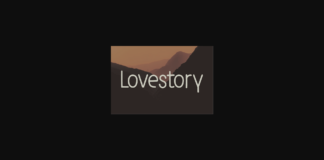 Lovestory Font Poster 1