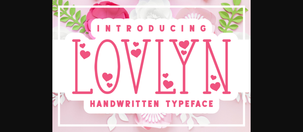 Lovlyn Font Poster 3