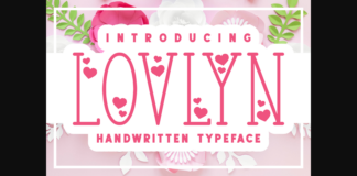 Lovlyn Font Poster 1