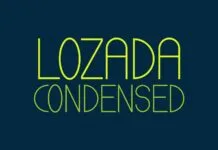 Lozada Font Lozada Font Poster 1