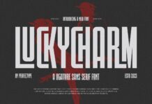 Lucky Charm Font Poster 1