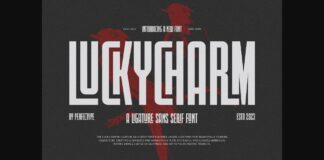 Lucky Charm Font Poster 1