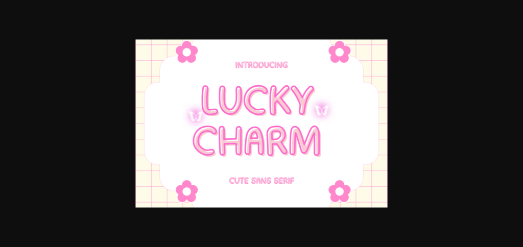 Lucky Charm Font Poster 3