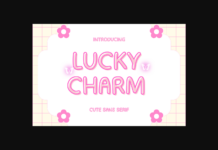 Lucky Charm Font Poster 1