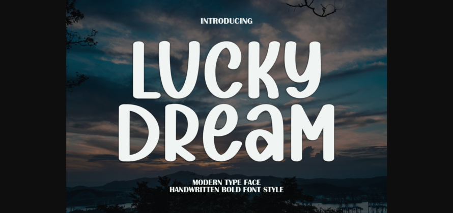Lucky Dream Font Poster 3