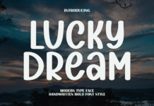 Lucky Dream Font Poster 1