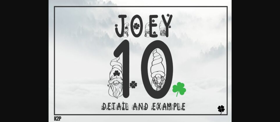 Lucky Gnome Boys Font Poster 9
