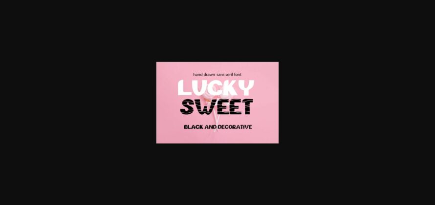 Lucky Sweet Font Poster 3