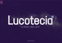 Lucotecia Font Poster 1