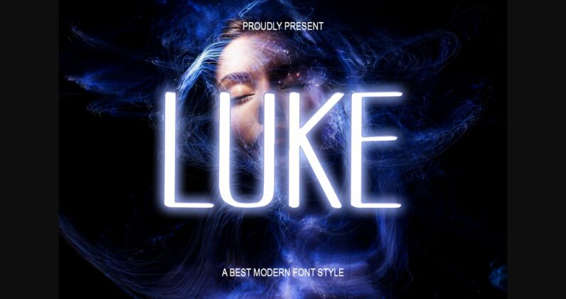 Luke Font Poster 1