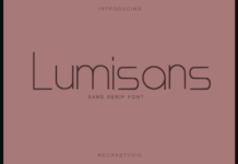Lumisans Font Poster 1
