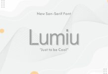 Lumiu Font Poster 1